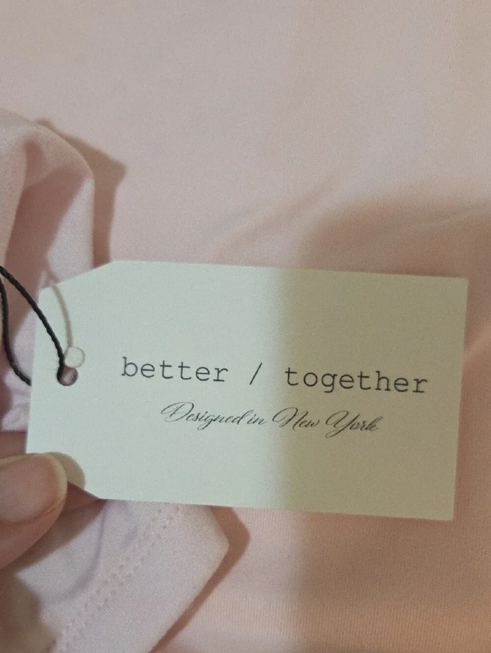 Better Together Bandeau & Pink Rose Luxe Backless Tanks, 2 Tops, M, NWT
